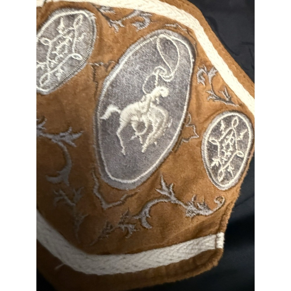 Vintage Bogner Ski Jacket Womens 8 Western Equestrian Embroidered USA Made - Picture 8 of 16